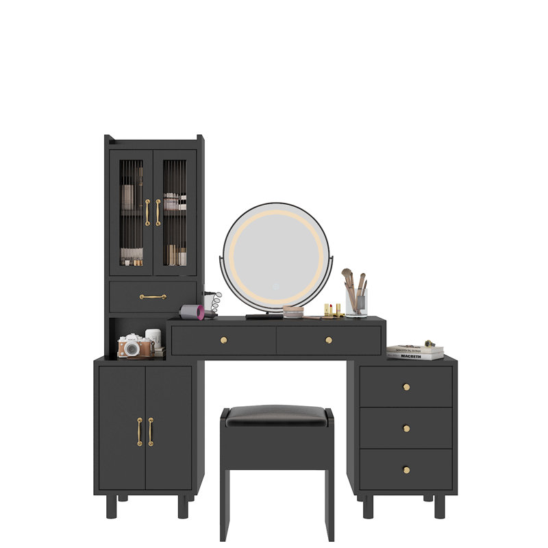 Claar Vanity, Black