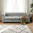 Chesterfield Sofa Tufted Linen Upholstered 3-Seater Sofa-530529413