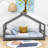 Bunche Wood House Platform Bed-1452368212-1452368214