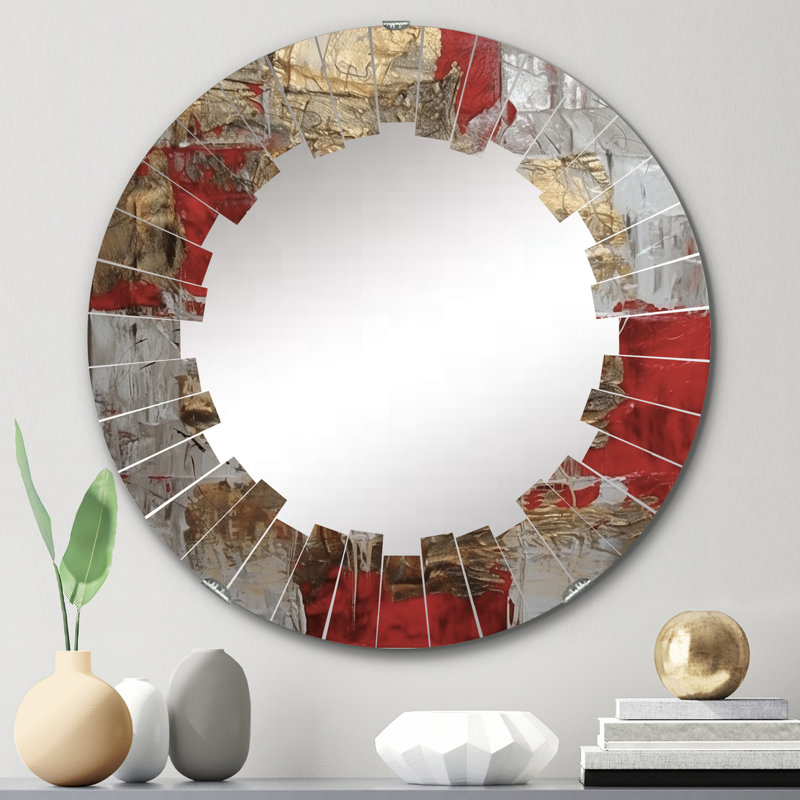 Chartridge Circle Wall Mirror, 24" x 24"