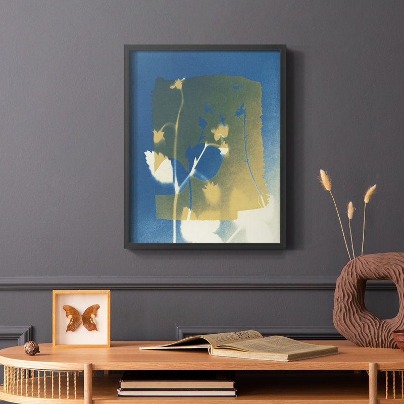 Impression encadrée «Perfectly imperfect III» - bois massif, Cadre simple noir, H 28 po x l 22 po