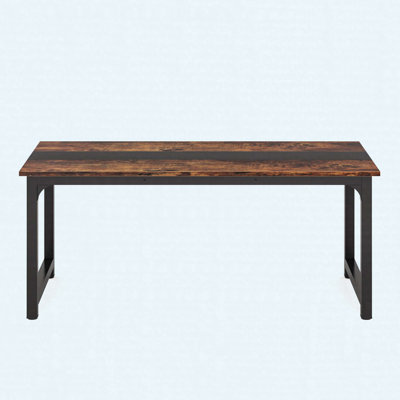 63" Modern Computer Desk With , Heavy Duty Industrial Workstation by Ebern Designs