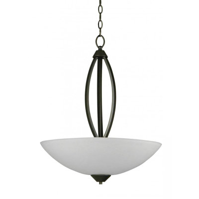 Luminaire suspendu unique à 3 lumières Anna