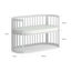 Oasis Oval Cot With Oval Mattress, White-66582777