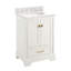 Quen 24" Freestanding Single Basin Vanity Set with Cabinet, Vanity Top, and Oval Undermount Sink-696298056-696710269-696710271
