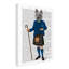 «West Highland Terrier in Kilt», reproduction d'impression sur toile tendue-1722967158