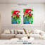 Perroquet ara vert Brampt-108546417