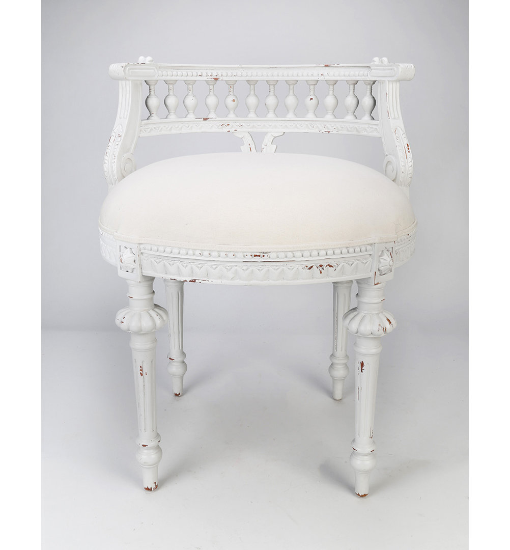 Hurst Linen Barrel Chair Astoria Grand Leg 