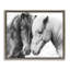 «Union Rustic Horse Love Duo», art mural encadré par Sissi et Seb-426844538-426844539