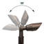 Mini luminaire d'extérieur à DEL basse tension 6W à DEL brun (lot de 6)