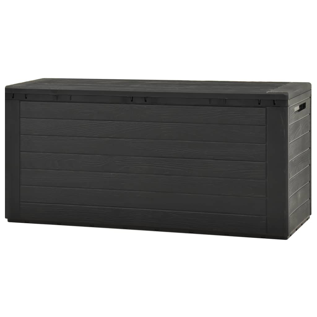 WFX Utility 44cm W 290L Water Resistant Plastic Lockable Deck Box in Anthracite