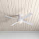52'' 4 Blade Ceiling Fan with LED Light Kit
