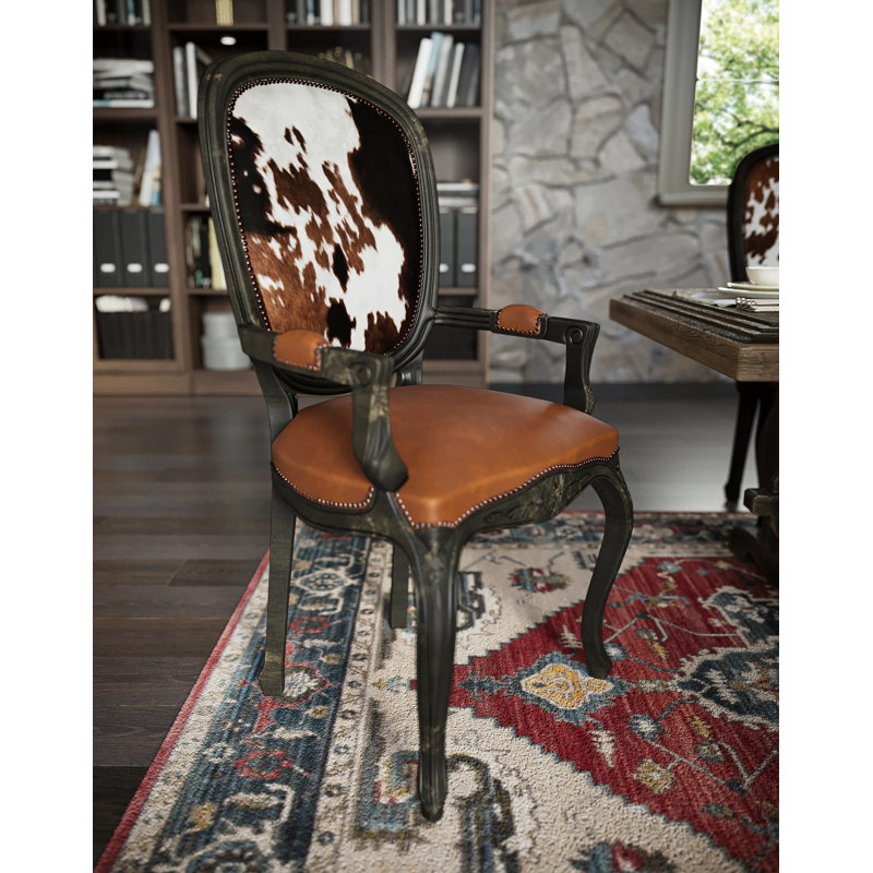 Fauteuil en cuir pleine fleur Bonanza