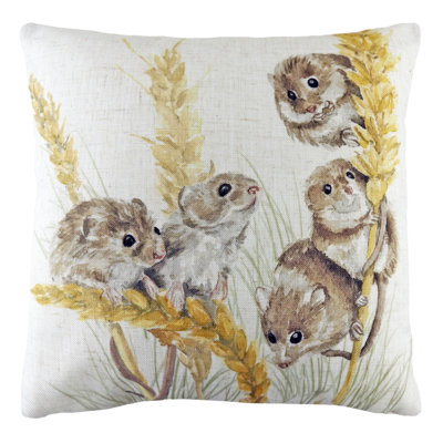 Floral Square Throw Cushion