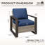 Ensemble de 2 chaises d'extérieur avec coussins Suilmann -517264206-517264207