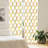 Pineapple Semi-Sheer Rod Pocket Curtain Panels-45202193