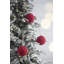 Ornement boule rouge - rouge-406290011