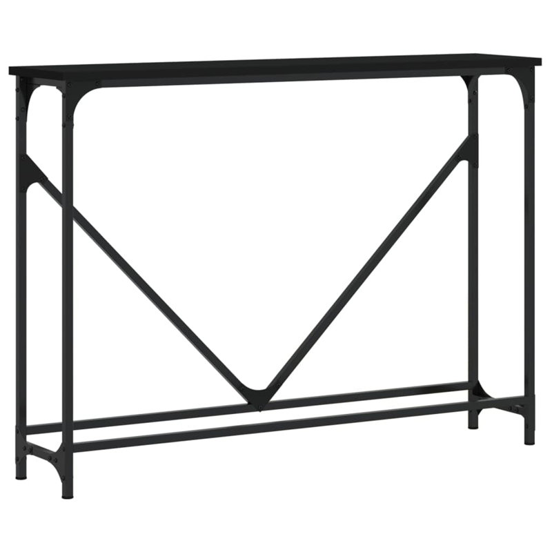 102cm Console Table, Black