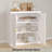 31.5" Wargo With Storage,Set Of 3,Wooden Buffet Cabinet With 2 Buffer Doors And 3 Adjustable Shelves,Suitable For Dining Room,Kitchen,Living Room-653296998-653699779