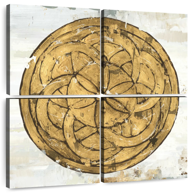 Kerner Gold Plate, 74" H x 74" W