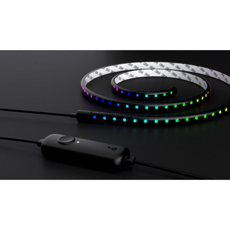 Twinkly 5' Adhesive Magnetic Multicolor LED Line Light Strip Starter Kit