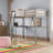 Mallika Kids Solid Wood Loft Bed with Built-In Desk-1311419667-1311419664