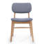 Chaises en tissu, ensemble de 2