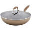 Anolon Advanced Home Hard Anodized Nonstick Deep Frying Pan / Skillet with Lid, 12 Inch-92587059