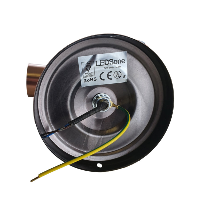 Sennott Armed Sconce, Copper