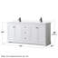 Ensemble de meuble-lavabo double 72 po Avery-51712099-80203488-51712102