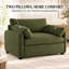 Fauteuil surdimensionné en chenille de 50 po de large Orelvessique avec assise profonde, coussins amovibles et 2 coussins-1407736042