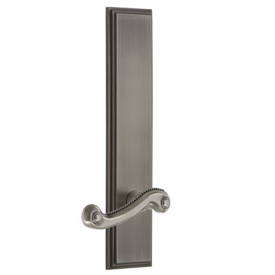 Grandeur Carré Tall Plate Single Dummy with Newport Lever