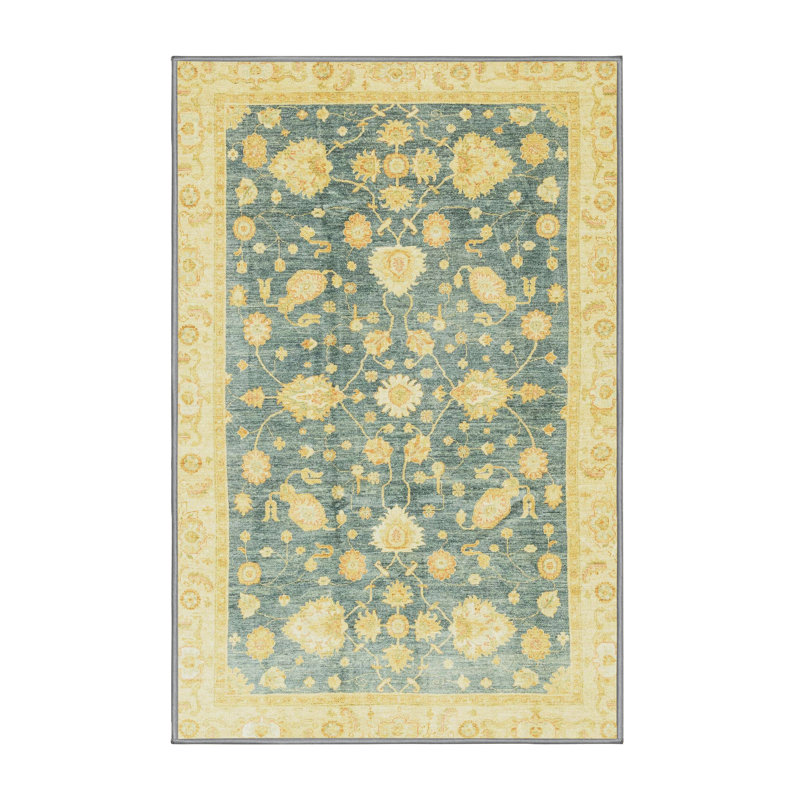 Abstract Indoor Rug, Rectangle 7' x 10'