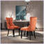 Chaise d'appoint en velours capitonné Hamayal-81677309-81677303