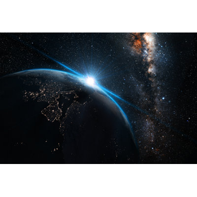 Planète Terre - impression sur toile tendue