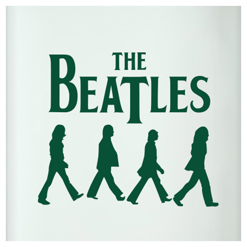 Entertainment Wall Decal, Dark Green