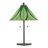 Ren 30" Traditional Table Lamp In Oil Rubbed Bronze Metal With Green Glass By -1582015227