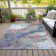 Machine Washable Indoor/Outdoor Xhevrie Blush Rug