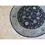 Tapis de zone en laine noué la 6 pi 3 po x 6 pi 3 po one-of-kind-black Beane