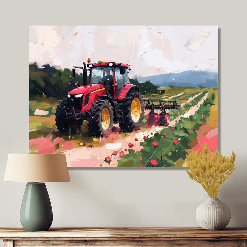 Eldora - campagne, impression d'art mural, H 12 po x l 20 po x P 1 po, Toile tendue
