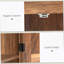 Armoire de cuisine, armoire avec tablettes réglables