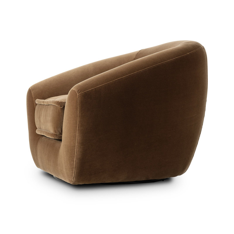Chantal Swivel Club Chair, Surrey Ochre