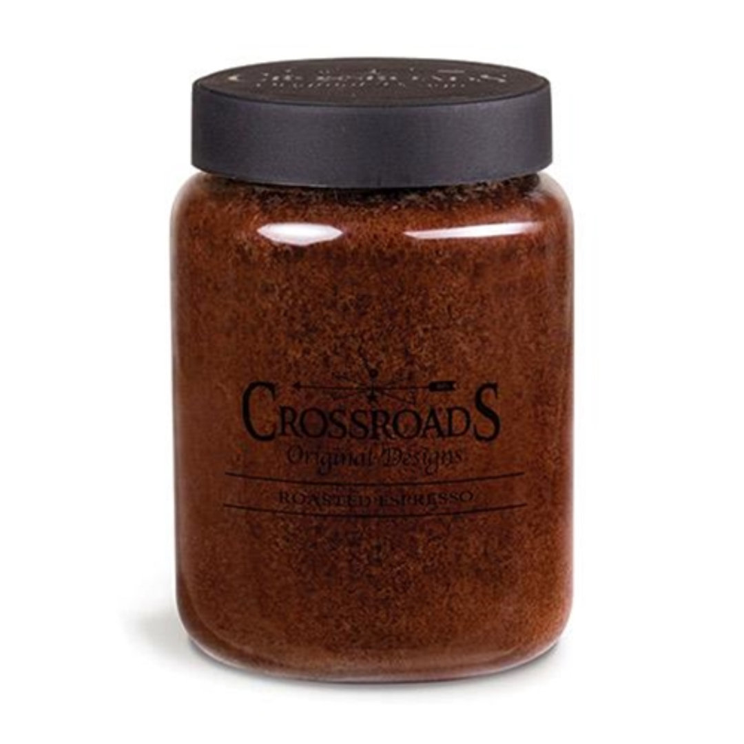 Roasted Espresso Scented Jar Candle CWI Gifts