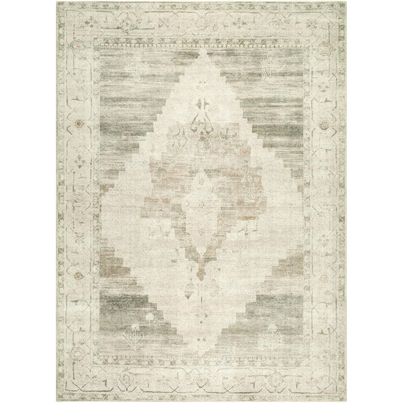 Tapis tissé à la machine Becka Owens x Livabliss Luca, Rectangle 5 pi 3 po x 7 pi