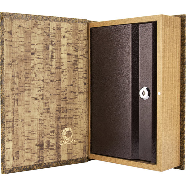 Barska ANTIQUE MAP BOOK LOCK BOX & Reviews | Wayfair