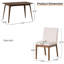 Ensemble de table de salle à manger 5 pièces Mid-Century Modern
