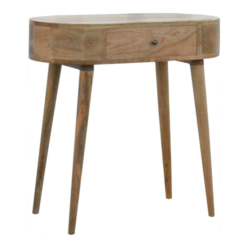 Esponga 80cm Solid Wood Console Table