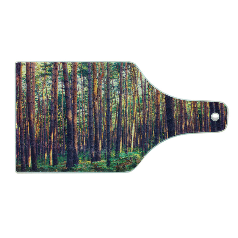 Planche à découper en verre trempé Ambesonne