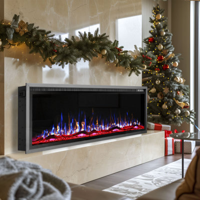 Smart Linear Electric Fireplace