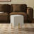 Dera Square Boucle Ottoman-95890678